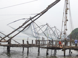 Chinese fishing nets
Fort Kochi, India