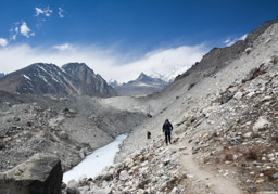 Heading Out from Gokyo Lakes